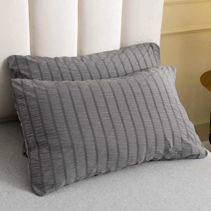 منسوجات منزلية بسيطة لون عادي طقم مفارش . Simple Home Textiles Plain Color Bedspread Set