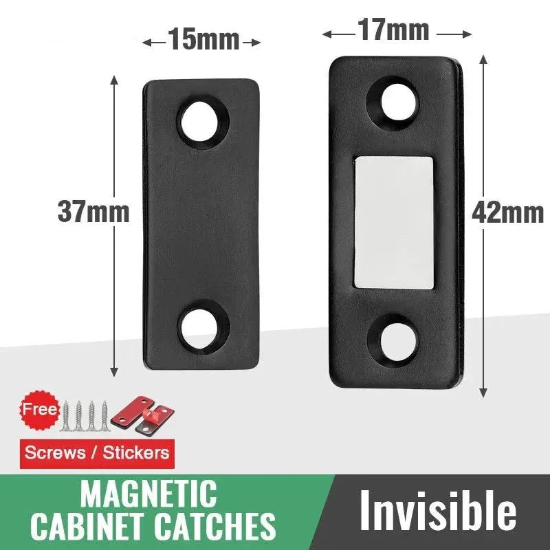 2 Piece Magnetic Cabinet Catches with Screws