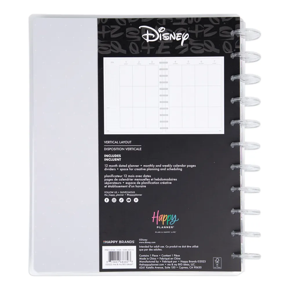 2024 Disney Bambi Springtime Happy Planner - Big Vertical Layout - 12 Months