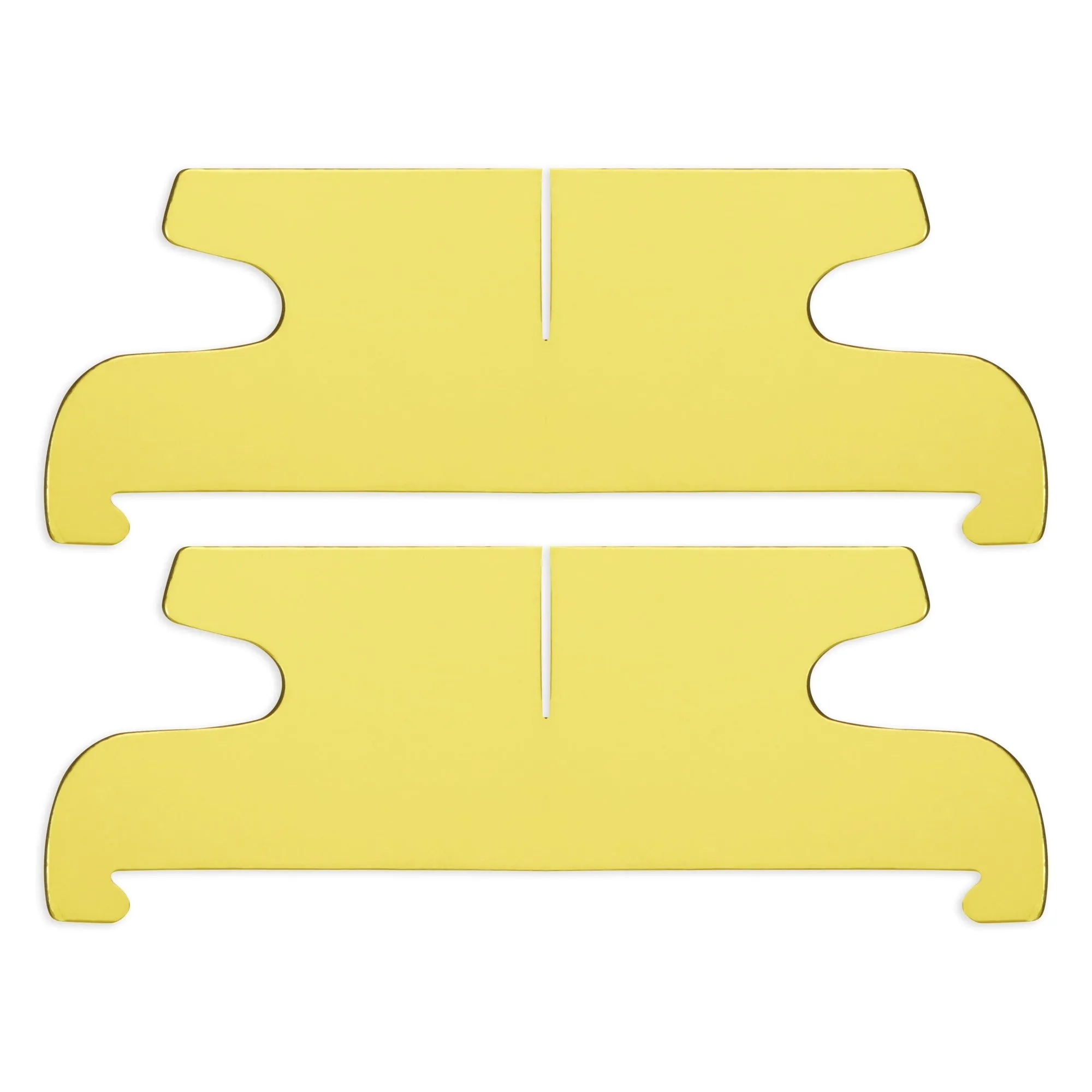 4 Pack Mini Cardboard Cupcake Stand Set, Metallic Gold Dessert Holders for Table (11.5 x 4 In)