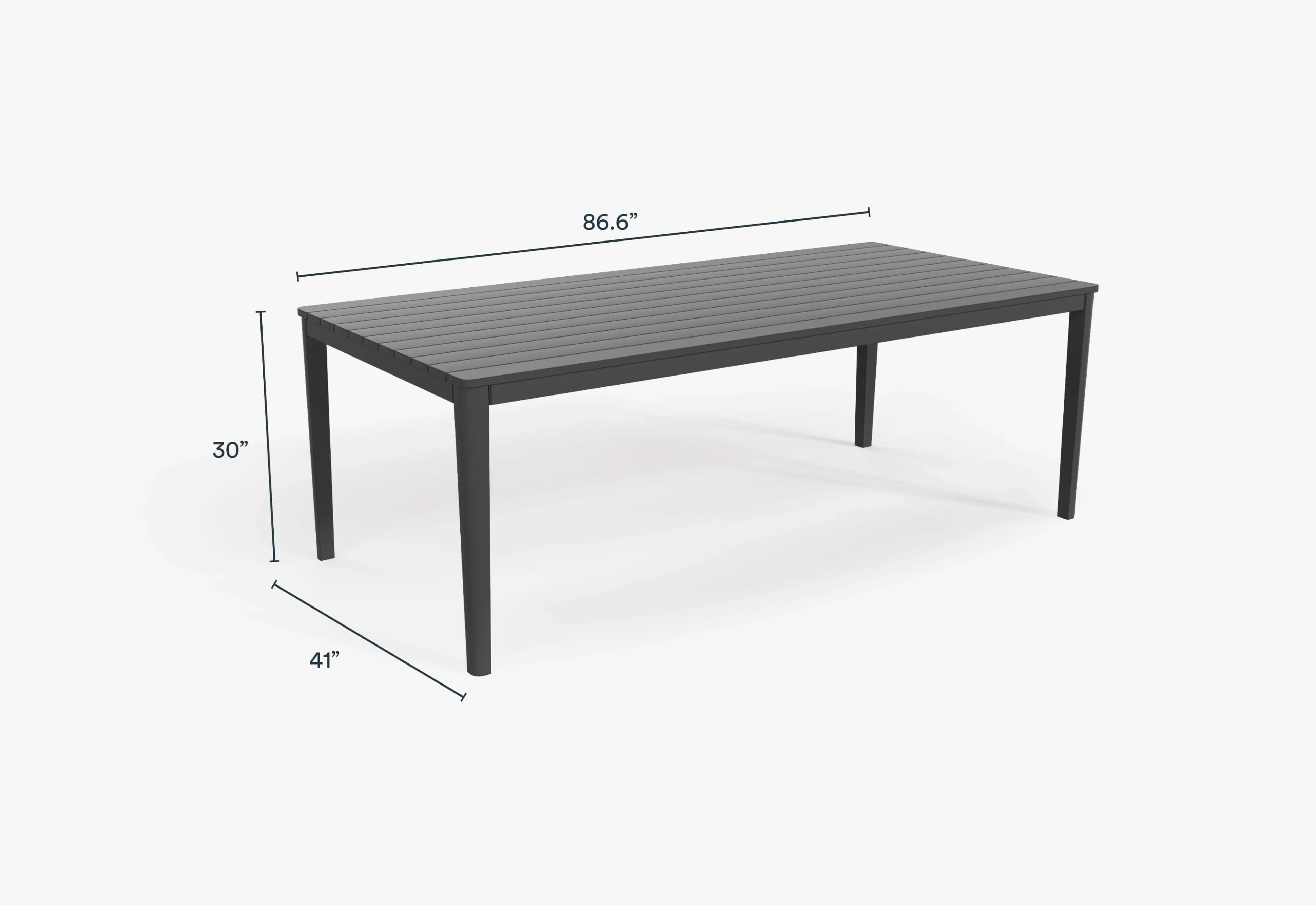 Aluminum Outdoor Dining Set By Outer
