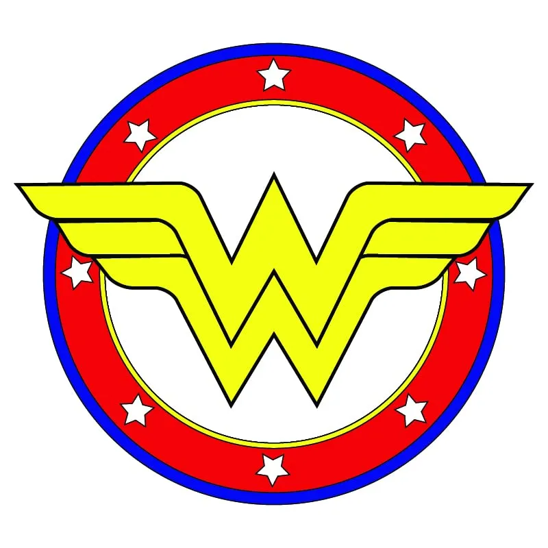 Bhai Please Unicorn, Happy Girl, Movie Clapboard, Wonder Woman, Tacos and Shoe Wooden Fridge Magnet (Pack of 6 pcs, one pc Each Design)