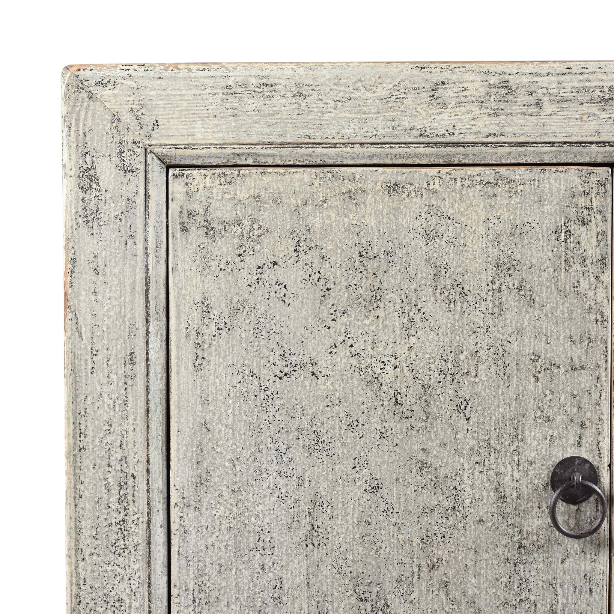 Chinese Side Cabinet Made From Reclaimed Pine