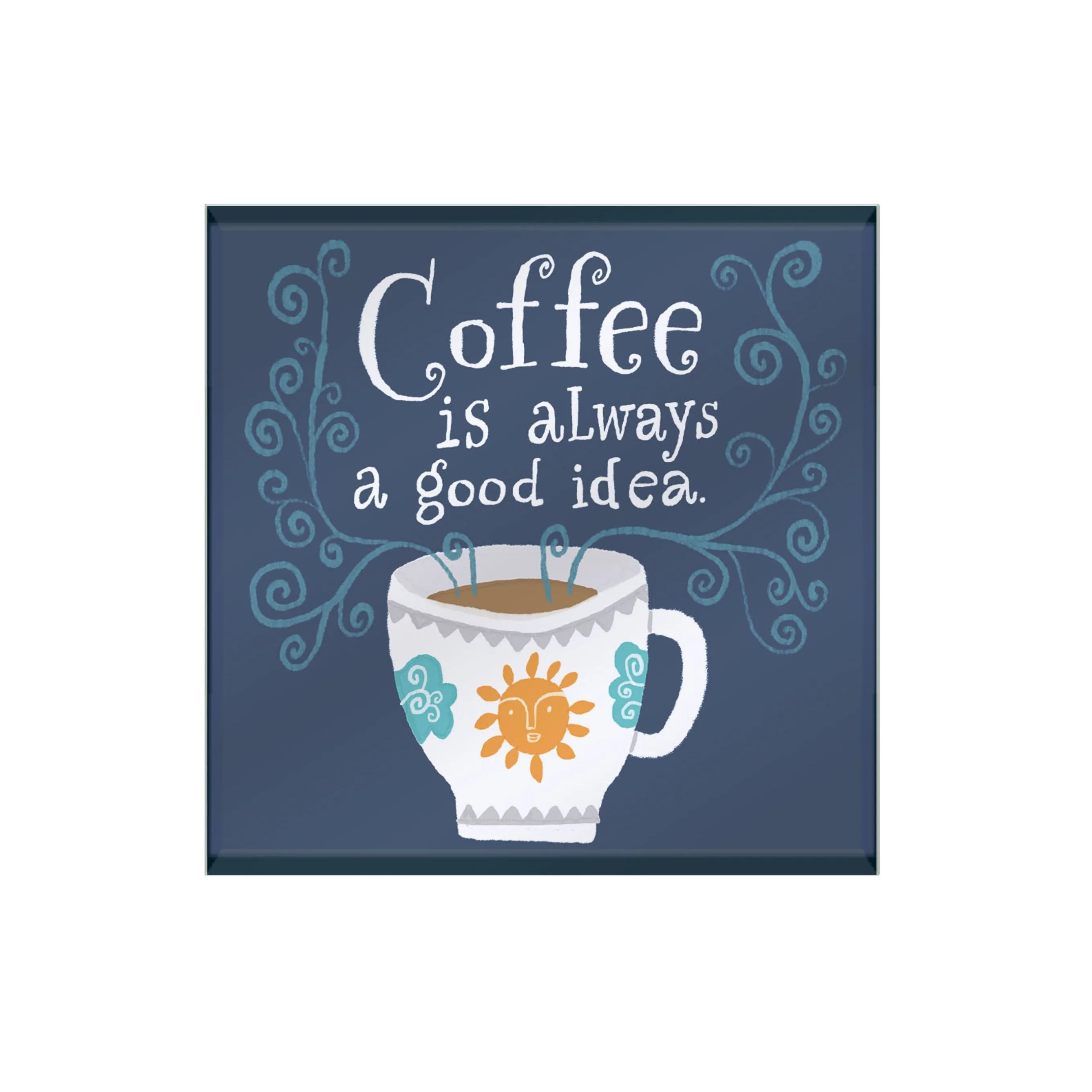 Dear Me Glass Coaster