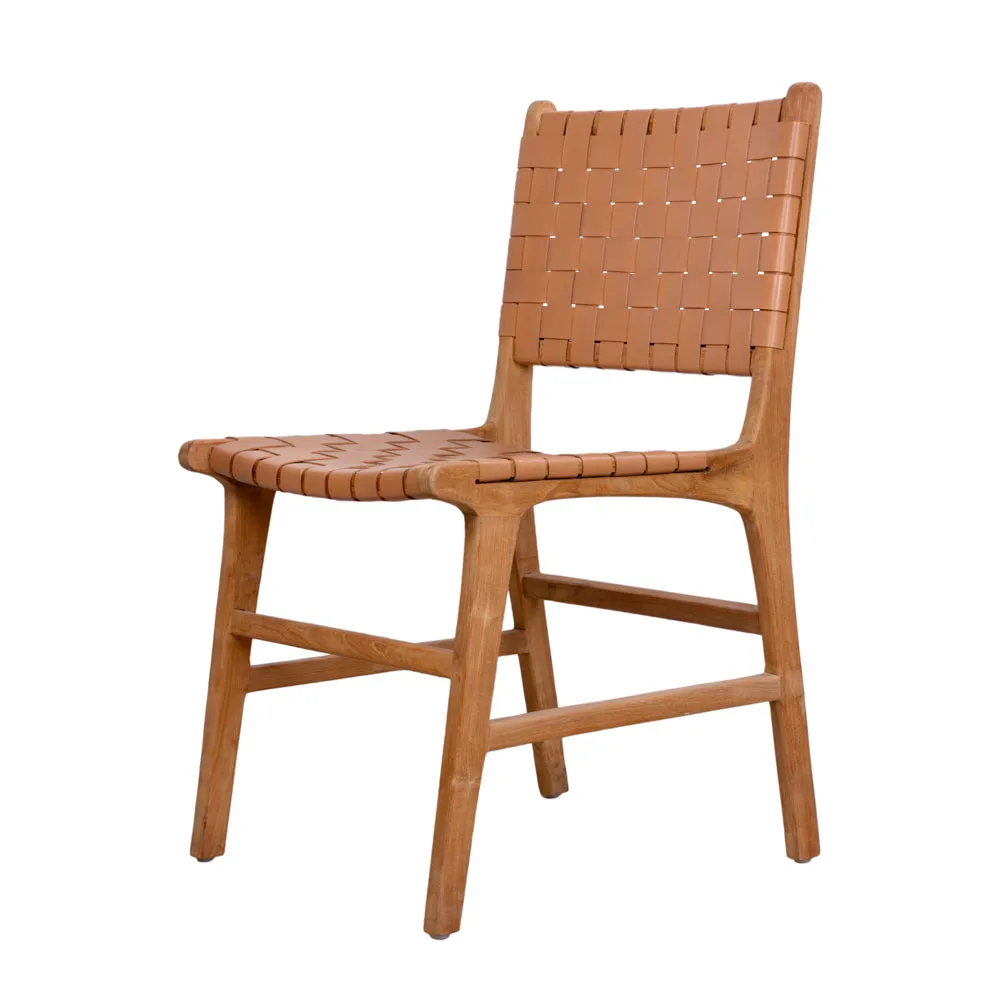 Dining Chair Milo with Leather