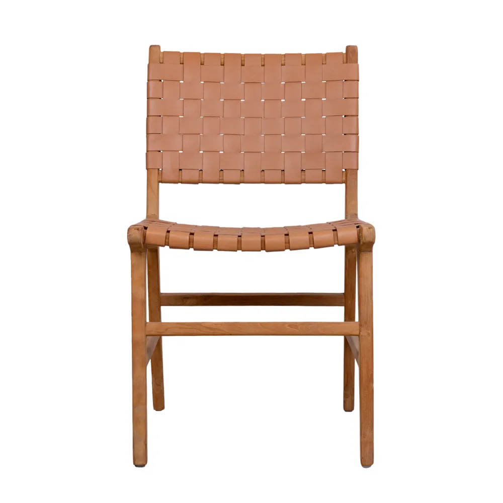 Dining Chair Milo with Leather