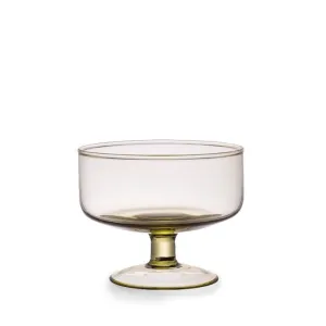 Diseguale Coupe Glass (Olive)