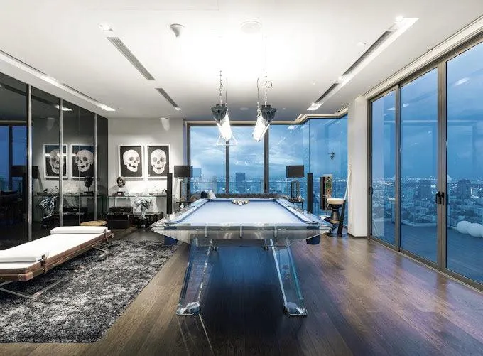 FILOTTO GOLD BILLIARD TABLE
