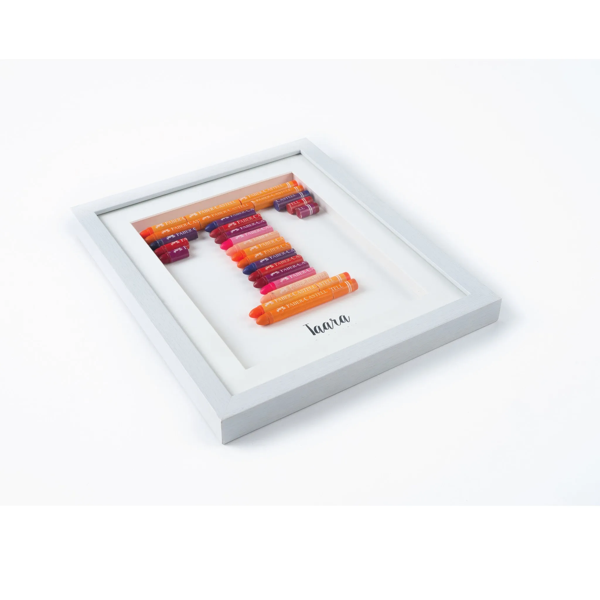 Frame - a - Crayoned Initial