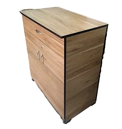 Furniture Galiara Particle Wood Storage Cabinet 101 (Brown)