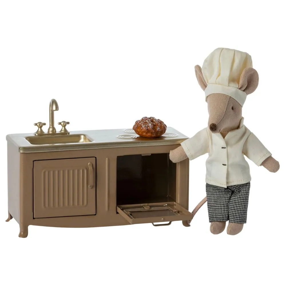 Maileg Kitchen Mouse - Light Brown