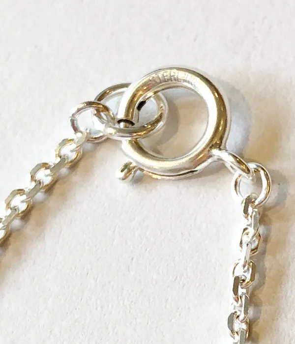 R.ALAGAN/AWKWARD BALL NECKLACE(SILVER)