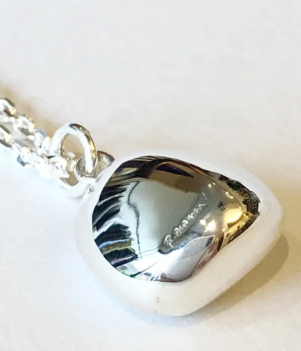 R.ALAGAN/AWKWARD BALL NECKLACE(SILVER)