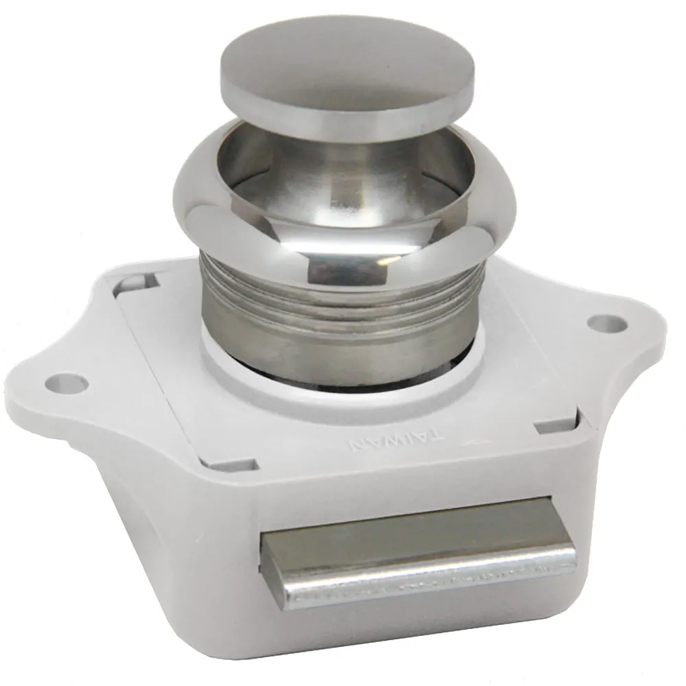 Sea-Dog Push Button Rim Latch - Stainless Steel/Plastic Housing [225300-1]