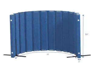 Sound Sponge® Quiet Divider® 30" by 6' Wall