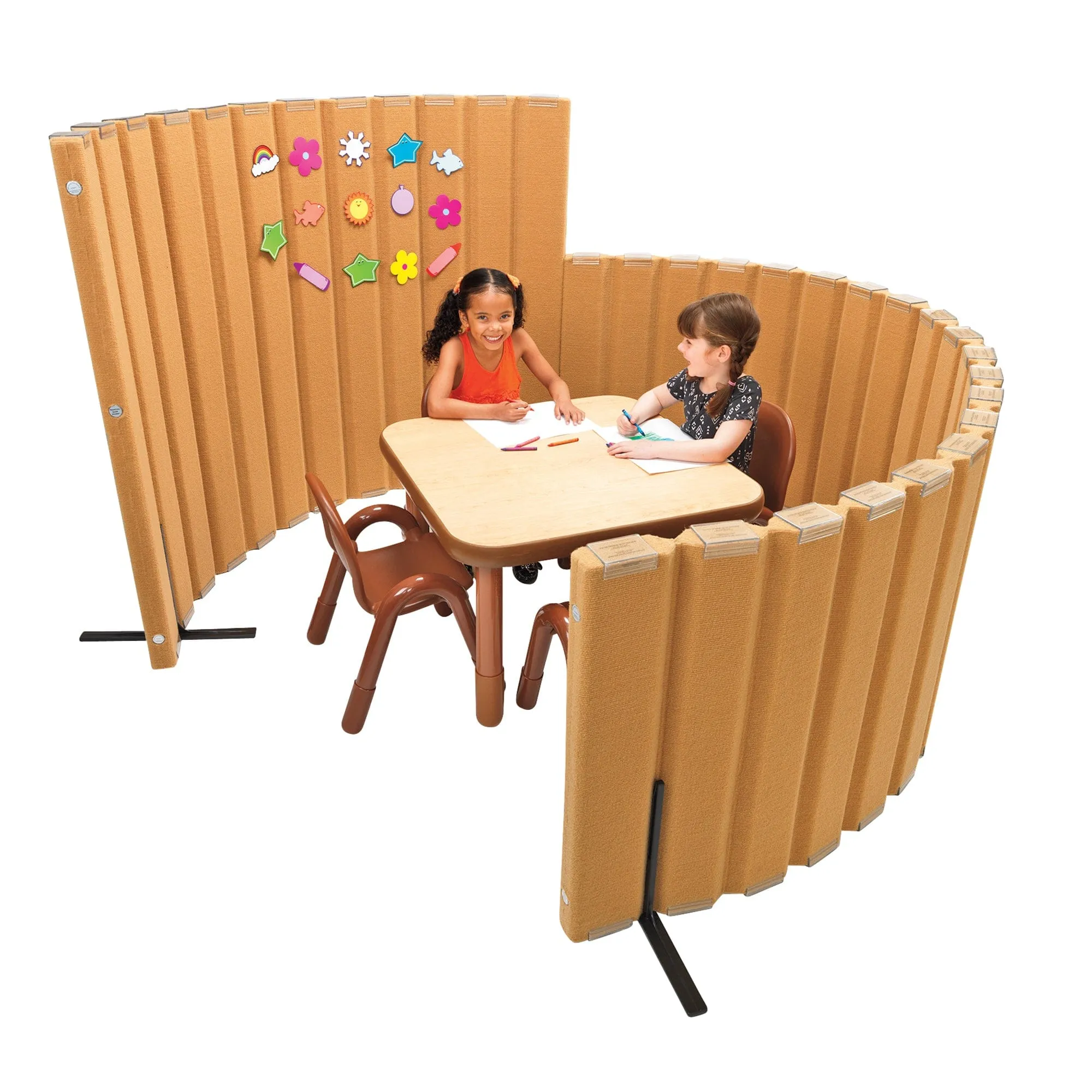 Sound Sponge® Quiet Divider® 48"H by 6'L Wall