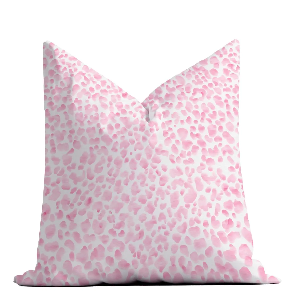 Southern Preppy Pink Cheetah Spots Nursery Pillow