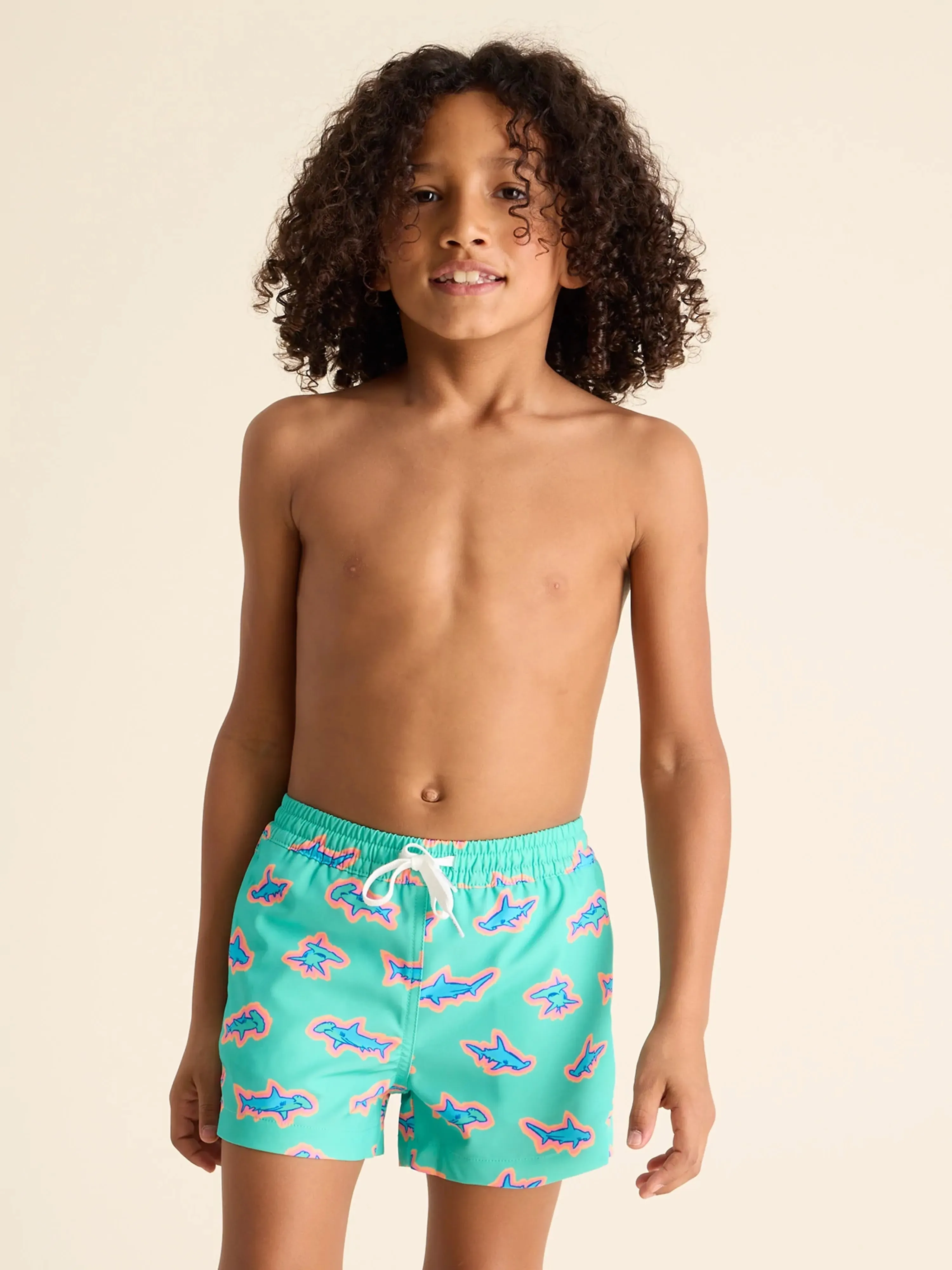 The Apex Swimmers (Boys Lined Classic Swim Trunk- Shorter)